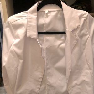 Whit blazer for women size medium